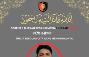 Segenap Jajaran Redaksi Media Lingkaraktual.com “Mengucapkan” Turut Berduka Cita Atas Meninggalnya Aiptu Sawiran