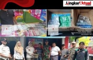 Diduga Berkedok Konter Pulsa Jual Obat Keras Daftar G, di Jakarta Selatan