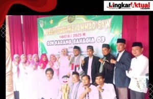 SDN Karang Bahagia 03 Gelar Acara Maulid Nabi Muhammad SAW 1447 Hijriah Tahun 2025, Menteladani Akhlak Rosulullah SAW