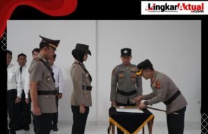 Serah Terima Jabatan Kasat Intel Polres Purwakarta