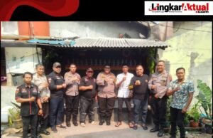 Sambangi Sekretariat Ormas PAC PPBNI Kecamatan Curug: Polsek Curug Gelar Silaturahmi Humanis