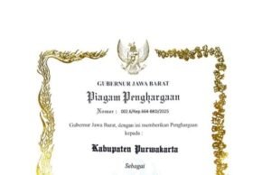 Purwakarta Raih Penghargaan Atas Capaian Pengobatan TBC Terbaik di Jawa Barat