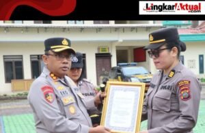 Kapolres Tanah Karo Pimpin Apel Pemberian Reward dan Launching Nomenklatur Pamapta