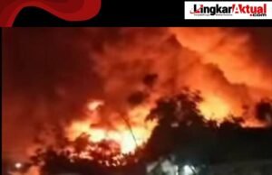 Si Jago Merah Lalap Habis PT Dame Alam Sejahtera di Kampung Kaceot, Kelurahan Tunggak Jati Karawang Barat