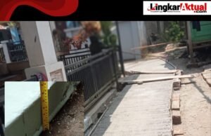 CV. Santika Jaya Tunjukkan Profesionalisme, Proyek Jalan Lingkungan di Desa Sempur Berjalan Berkualitas