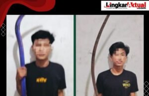 Bawa Sajam, Polsek Benda Tangkap Dua Pemuda DiJalan Raya Perancis Diduga Langgar UU