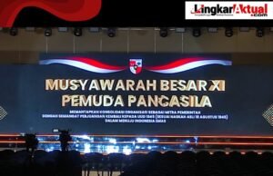 Mubes IX dan Harlah Ke-66 Pemuda Pancasila, Sekretaris dan Bendahara DPC Hadiri Acara