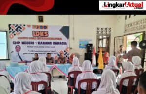 SMPN 1 Karang Bahagia Bekasi Adakan Latihan Dasar Kepemimpinan Sekolah (LDKS) Tahun Ajaran 2025-2026