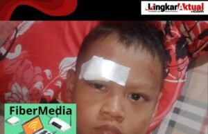 Diduga Kabel Wifi Perusahaan Fiber Media Telah Makan Korban di Jalan, Akibat dari Kelalaian Pemasangan Instalasi