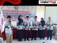 Konferensi Cabang Persatuan Guru Republik Indonesia Cabang Karang Bahagia Masa Bakti XXIII 2025 – 3030. “Guru Bermutu Indonesia Maju, Guru Hebat Indonesia Kuat”.