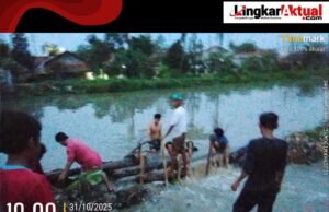 Kali Cikarang Srengseng Hilir Meluap Parah, Pemukiman Warga Terendam, Warga Menuntut Pemerintah Terkait Harus Turun Ke Lokasi Diduga Akibat Proyek BBWS tidak Normatif