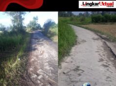 Jalan Rusak Di Kp. Salimah Tak Kunjung Di Perbaiki, Warga Geram Terhadap Kades Sumanah