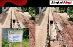 Proyek Optimalisasi Drainase Lingkungan yang di kerjakan Oleh CV Mandiri Pratama Menuai Sorotan Publik