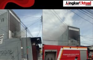 Kebakaran Lahap Ruko Dua Lantai di Kota Tangerang, Kerugian Capai Ratusan Juta Rupiah