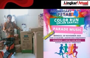 Anniversary IPETAB Ke- 4 Dimeriahkan Oleh Color Run Dan Parade Musik