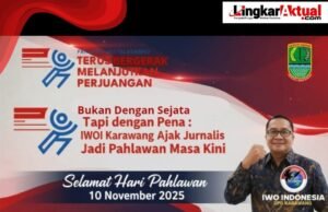 Semangat Pahlawan di Era Digital: IWOI Karawang Tegaskan Tanggung Jawab Jurnalis Menjaga Kebenaran