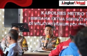 Silaturahmi Kapolres Metro Tangerang Kota dengan Elemen Buruh Wujudkan Cooling System Jelang Penetapan Upah 2025