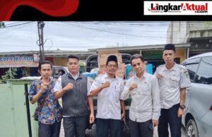 PGRI Wilayah Pendidikan Kecamatan Karang Bahagia, Bagikan Bantuan Pasca Banjir Ke sejumlah Sekolah