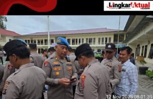 Propam Polres Tanah Karo Gelar Gaktiblin Usai Sosialisasi Larangan Gaya Hidup