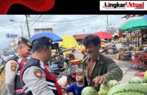 Ciptakan Rasa Aman, Personel Satsamapta Polres Tanah Karo Gelar Patroli Dialogis di Sejumlah Lokasi