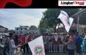 Jelang Peringatan HUT PGRI Ke-80 Dan Hari Guru Nasional 2025 PGRI Wilayah Kecamatan Karang Bahagia Adakan Jalan Sehat