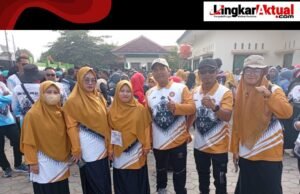 Ketua PGRI Cabang Kecamatan Babelan Meriahkan HUT PGRI Ke-80, untuk Meningkatkan Semangat Nasionalisme