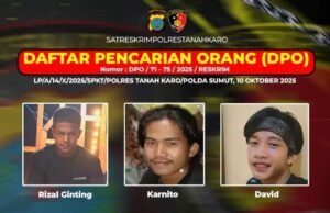 Polres Tanah Karo Terbitkan DPO Lima Terduga Pelaku Tindak Pidana