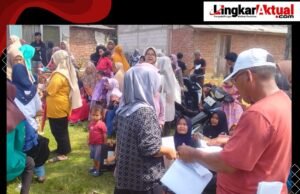 Pemerintah Desa Sumberurip Mengaprsiasi Pembagian BLTS yang Berjalan Kondusif
