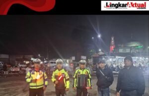 Jaga Keamanan Publik, Polres Tanah Karo Awasi Aktivitas di SPBU Kabanjahe