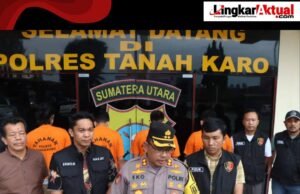 Satreskrim Polres Tanah Karo Saat ini Masih Melakukan Pemeriksaan Secara Intensif Terhadap Para Tersangka Guna Mengungkap Keseluruhan Motif Atas Terjadinya Peristiwa Tersebut