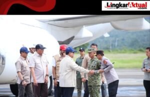 Presiden dan Kapolri Tiba di Aceh: Tinjau Lokasi Banjir dan Pemasangan Jembatan Bailey di Bireuen
