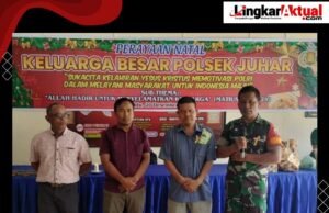 Polsek Juhar Gelar Perayaan Natal Keluarga Besar Tahun 2025