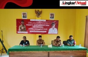 Pj Desa Karangsegar Pimpin Rapat Musyawarah Desa (Musdes) Tahun Anggaran 2026