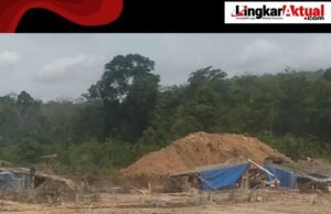 PETI di Bungo Menantang Hukum, Aktivitas Dompeng Menjamur di Pinggir Jalan Lintas