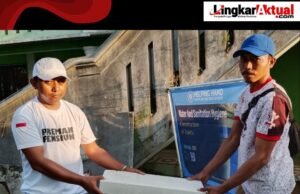 Bacalon Kades Sumberurip, Gunawan Kerja Nyata Membangun Toilet dan Tempat Wudhu