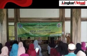 Disalurkan Bantuan Langsung Tunai Dana Desa, 63 KPM. Desa Wanatirta Kecamatan Paguyangan