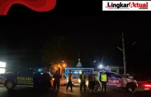 Antisipasi Balap Liar dan Tawuran, Polres Tanah Karo Gelar Patroli Tengah Malam