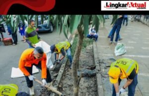 Kolaborasi Bersihkan Wajah Kota Bogor