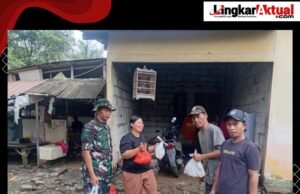 Pastikan Bantuan Tepat Sasaran, Babinsa Koramil Sepatan Antar Bantuan Banjir Langsung ke Rumah Warga Kohod