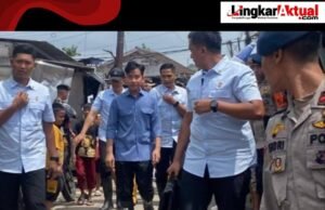 Wakil Presiden RI Gibran Rakabuming Tinjau Lokasi Banjir di Tanjung Pura Karawang