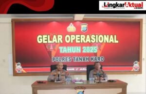 Polres Tanah Karo Gelar Operasional 2025, Evaluasi Kinerja dan Susun Strategi Baru