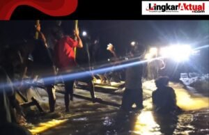 Tanggul Sungai Citarum Jebol, Ratusan Warga Desa Pantai Bakti Terdampak Banjir