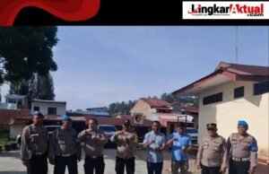 Ops Gaktibplin Sie Propam Polres Tanah Karo Digelar di Polsek Berastagi