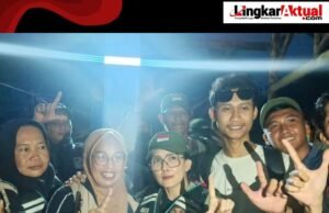 DPR RI, Rieke Diah Pitaloka bersama Kementerian PU Tinjau Dapur Umum Laskar Juang di Muaragembong