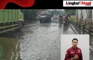 Sekretaris DPW LSM ABRI Pertanyakan Kinerja PUPR Karawang: “Ini Jalan Nasional, Bukan Kubangan!”