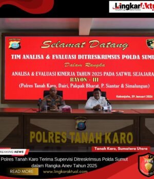 Polres Tanah Karo Terima Supervisi Ditreskrimsus Polda Sumut dalam Rangka Anev Tahun 2025