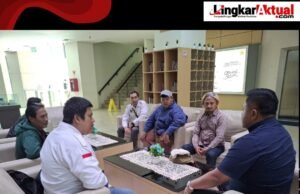 DPD IWO-I Kota Tangerang Sambangi Camat Karawaci, Bahas Rencana Pengadaan Cerdas Cermat di Karawaci