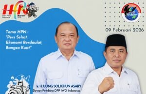 Ketua Umum dan Dewan Pembina DPP IWO Indonesia Ucapkan Selamat Hari Pers Nasional dan HUT IWO Indonesia Ke-8