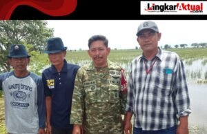 Bacalon Kades Karangsegar Pardi Berdonasi untuk Warga Terdampak Banjir di 3 Kampung