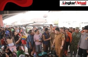 Bupati Subang Kang Rey Memastikan Kebutuhan Warga Terpenuhi Sampai Bermalam di Posko Banjir Pemanukan